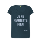 Denim Blue Je Ne Regrette Rien Scoop Tee