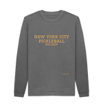 Slate Grey New York City Pickleball Cosy Sweatshirt