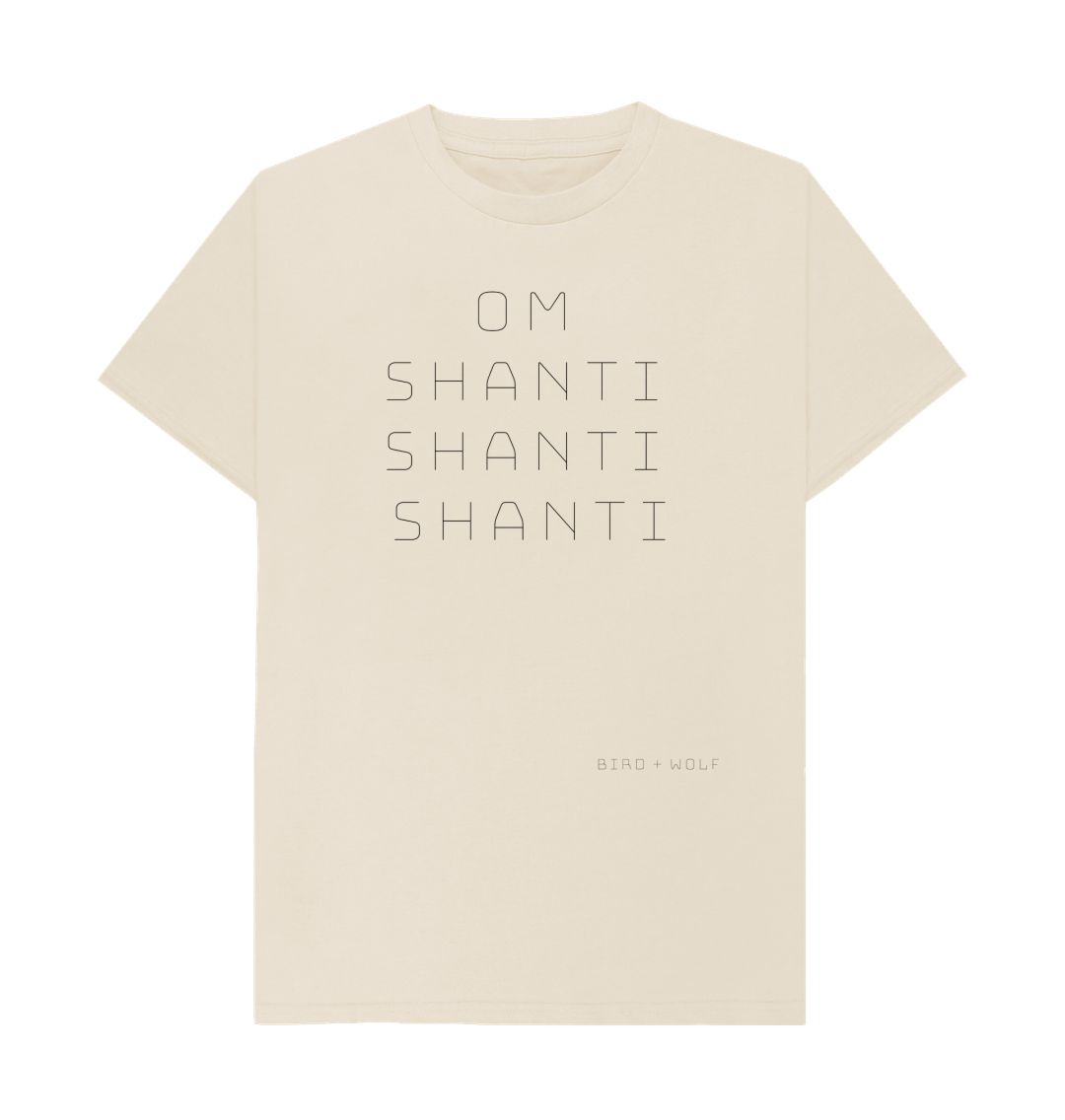 Oat Om Shanti Shanti Shanti Classic Tee