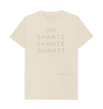 Oat Om Shanti Shanti Shanti Classic Tee