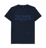 Navy Blue The Island Beach Club Classic Tee