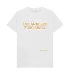 White Los Angeles Pickleball Classic Tee