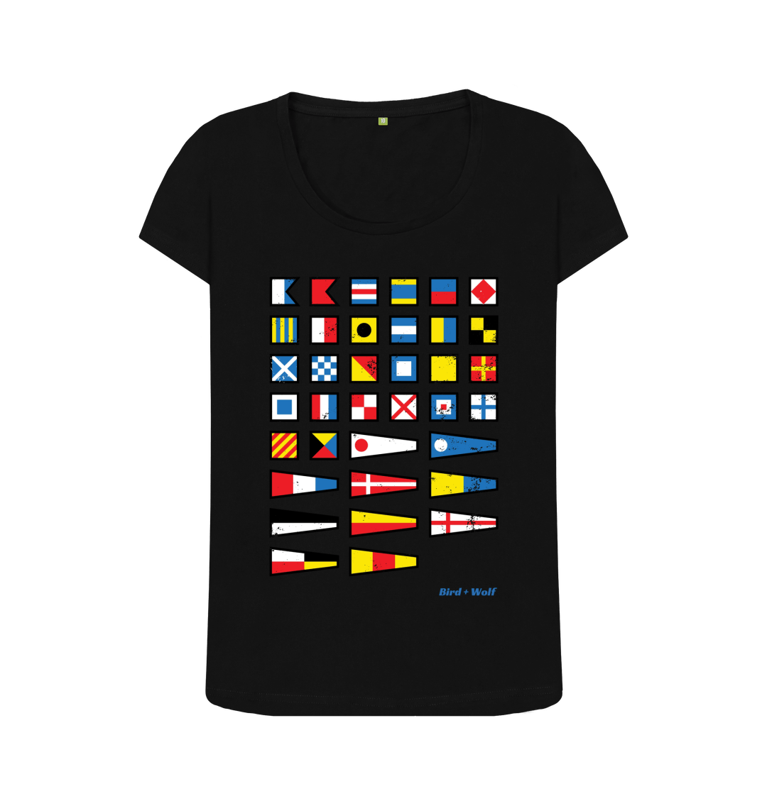 Black Ensign Scoop Tee