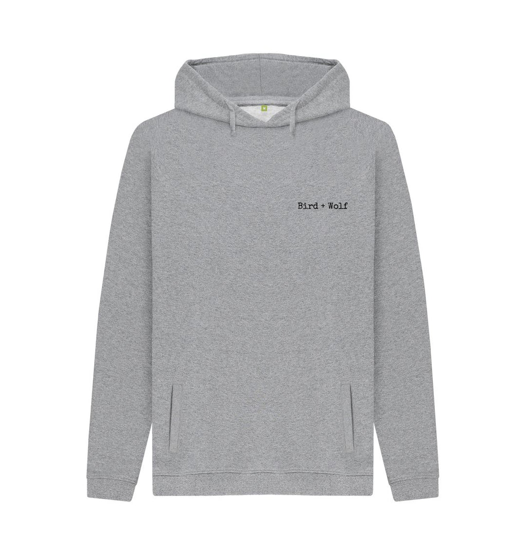 Light Heather Wingspan (Back) Chunky Hoodie