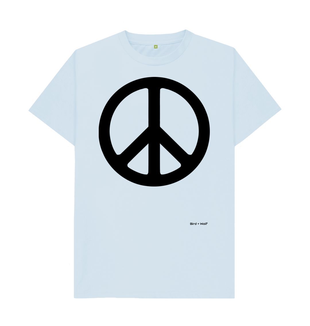 Sky Blue PEACE Classic Tee