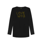 Black Love Wins Long Sleeve T Shirt