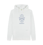 White Namaste Chunky Hoodie